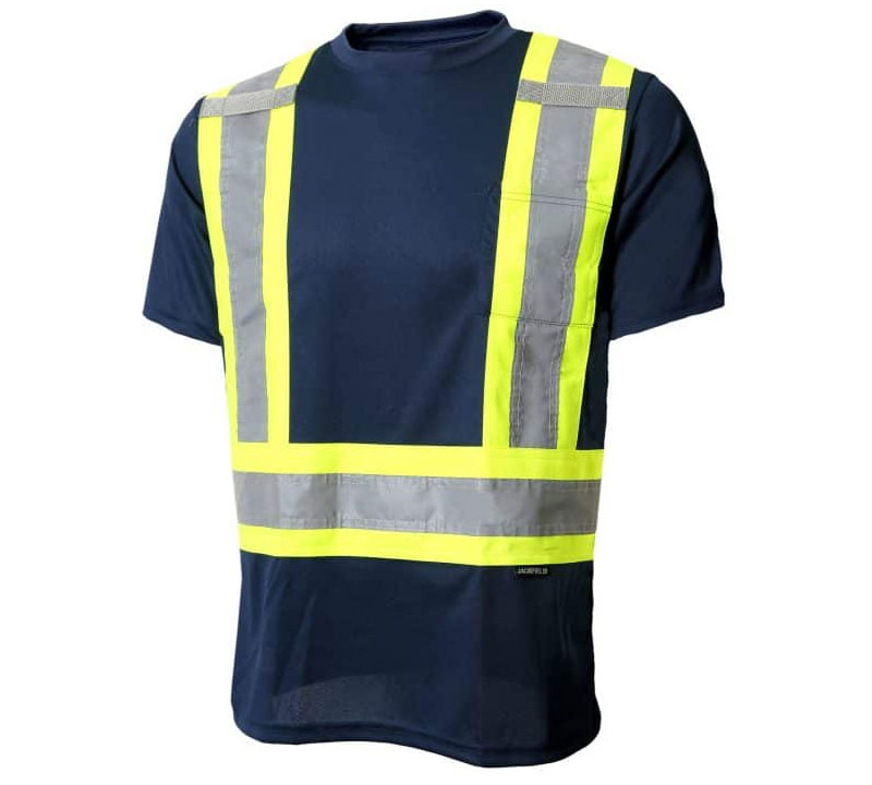 JG 10-662R - SHORT SLEEVE T-SHIRT WITH REFLECTIVE STRIPES